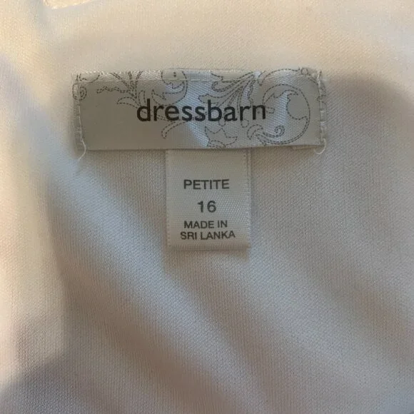 Dress Barn Petite Women's Sleeveless Floral Dress, Size 16P - Picture 5 of 6